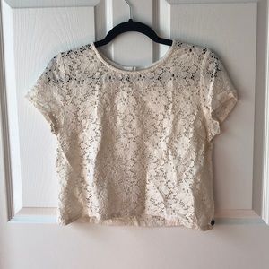 BILLABONG | lace shirt